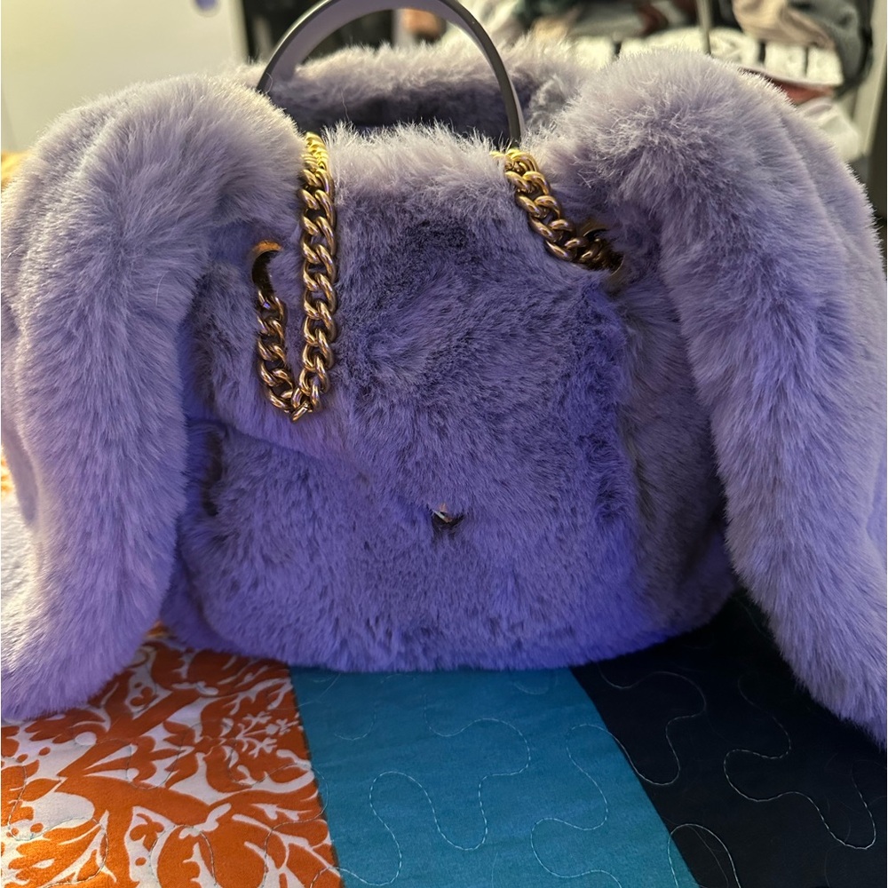 Kate Spade Rabbit Purple Bag